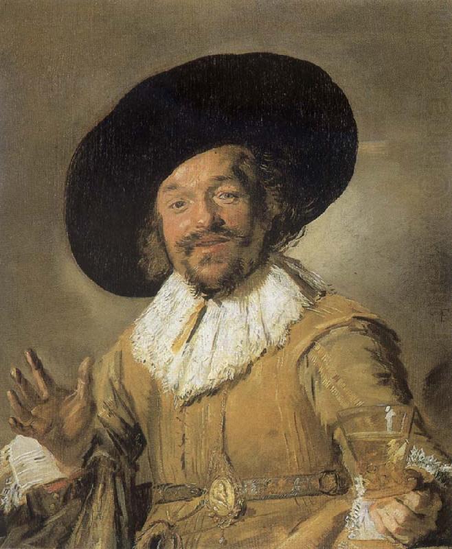 The cheerful drinder, Frans Hals